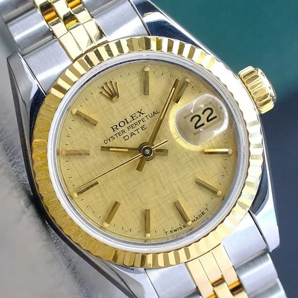 Rolex | Accessories | Rolex Ladies Datejust 8ky Gold Steel  display picture 3
